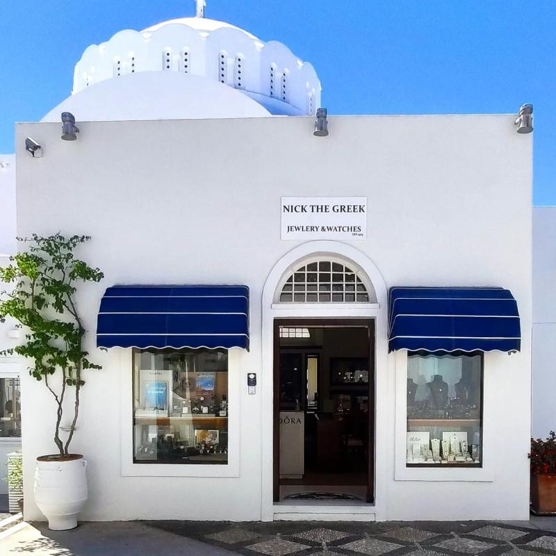 Nick the Greek | Κοσμηματοπωλείο - Φηρά Σαντορίνη